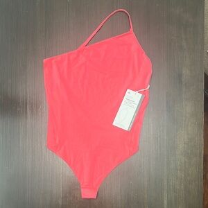 Lululemon Wundermost One-Shoulder Spaghetti Strap Bodysuit